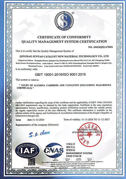 Qingdao Junyao Catalyst New Material Technology Co., Ltd.